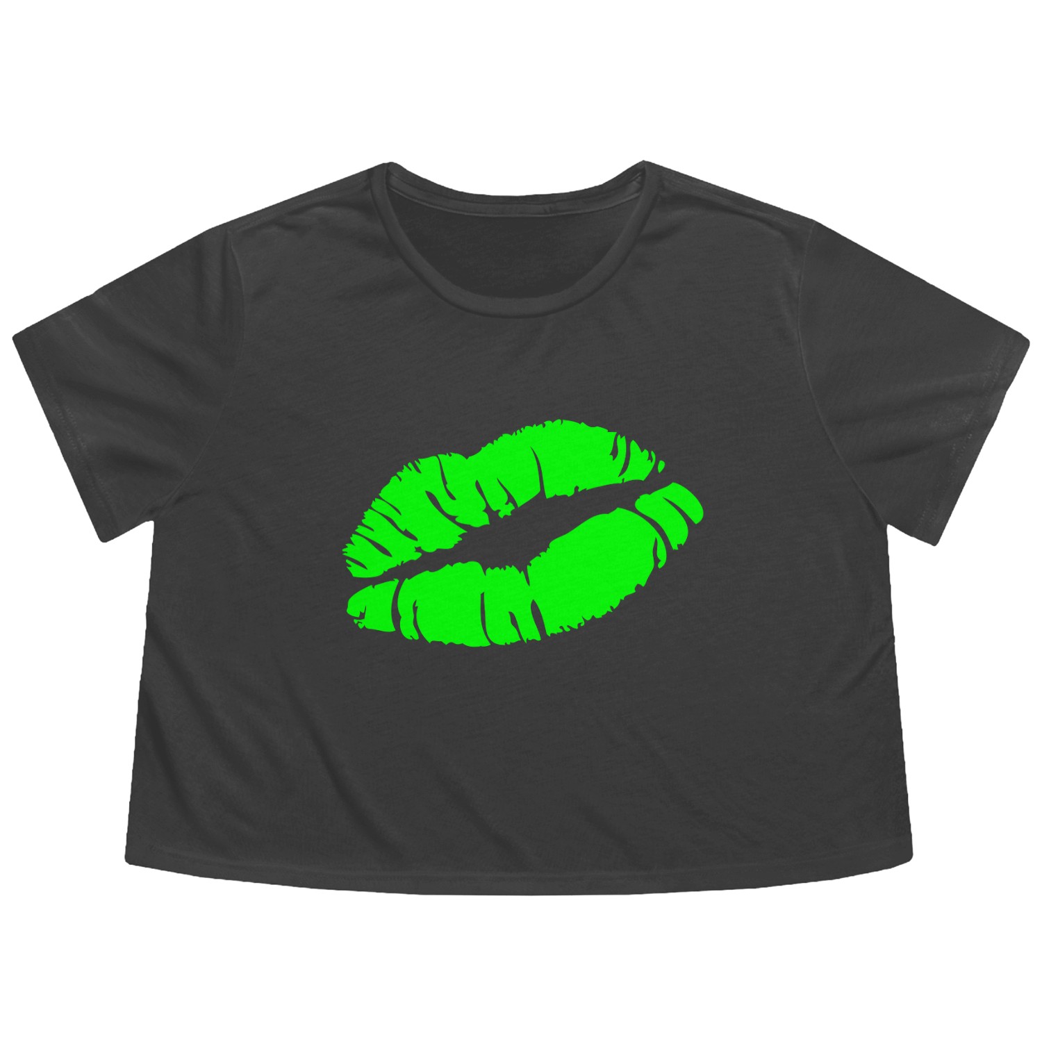 irish kiss Flowy Cropped Tees
