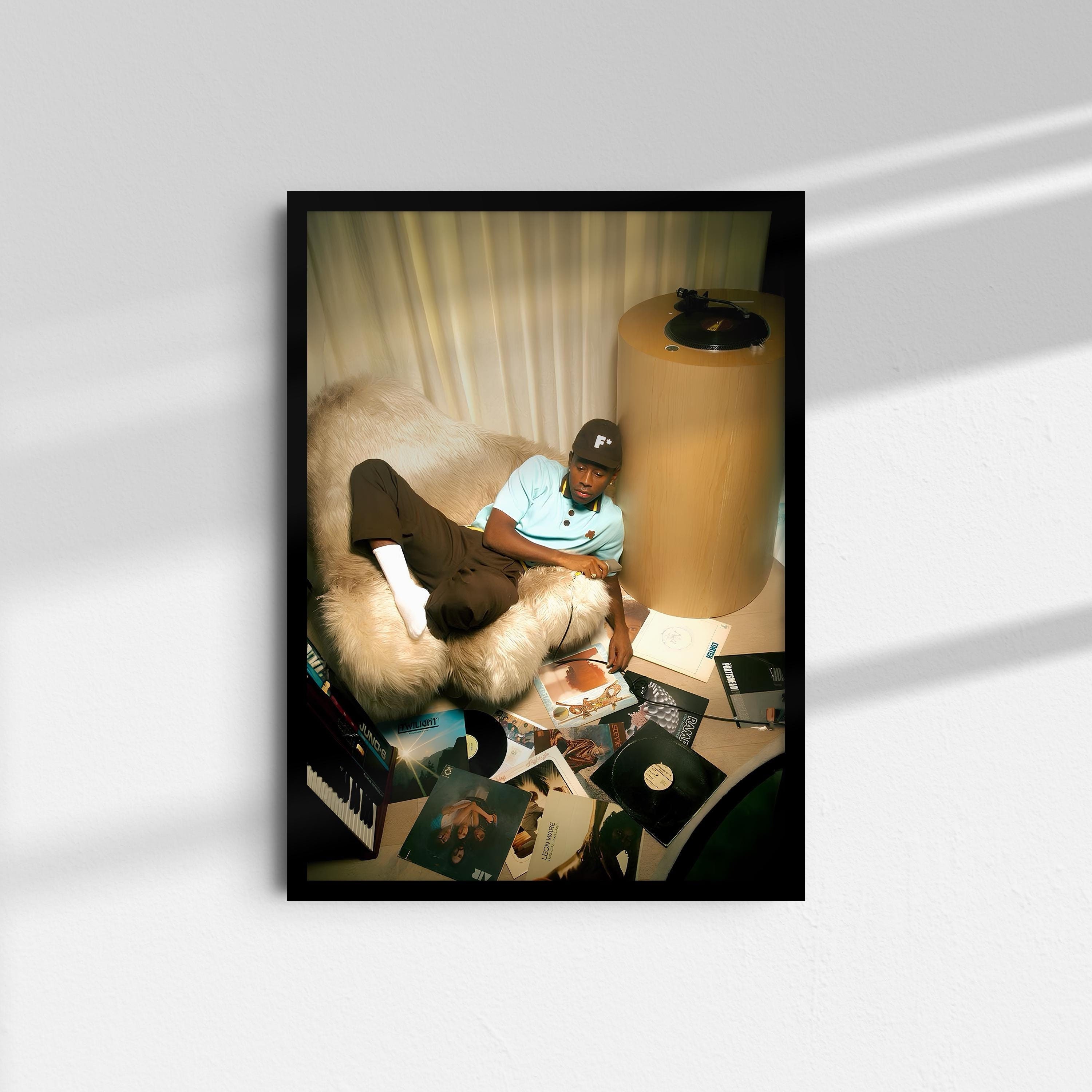 Tyler The Creator Poster - Tyler The Creator Wall Art - Music Poster - Retro Rap Poster - Hip-Hop Artist Poster - Rap Decor