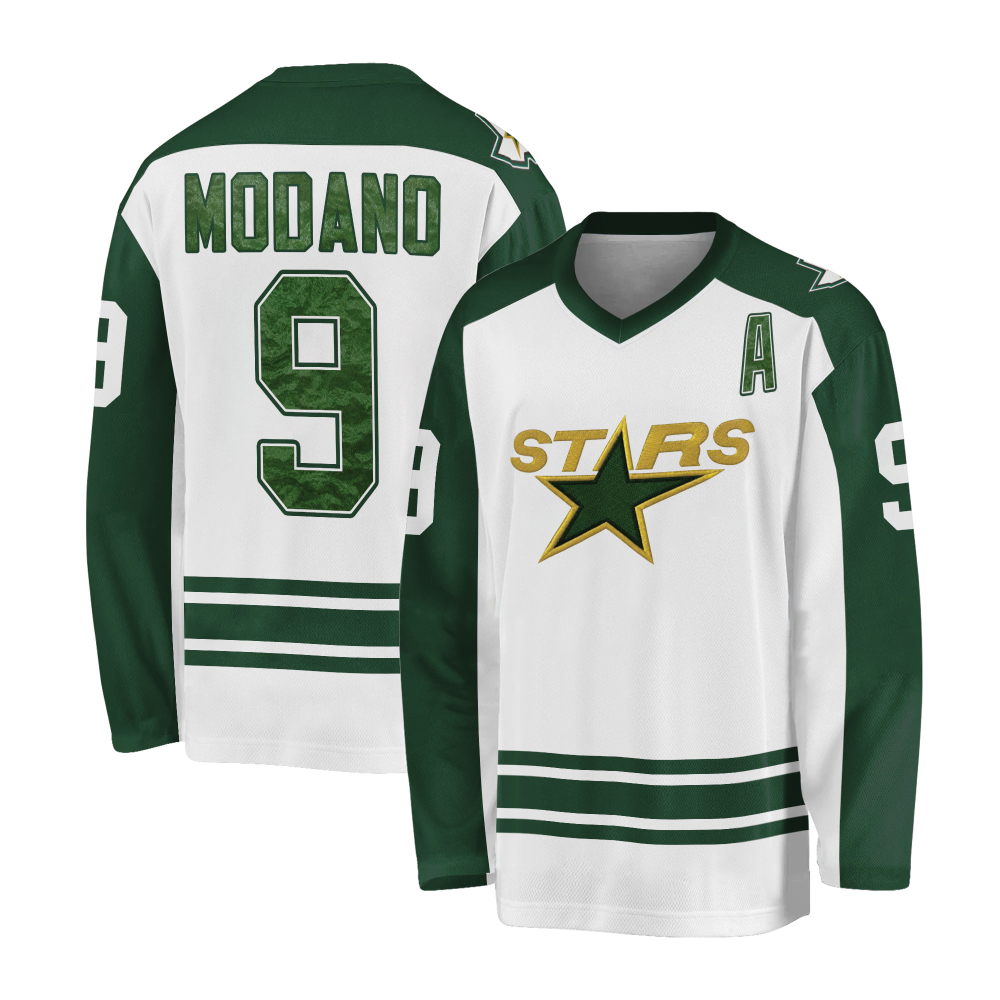 Mike Modano Dallas Stars Vintage CCM Men’s Hockey Jersey