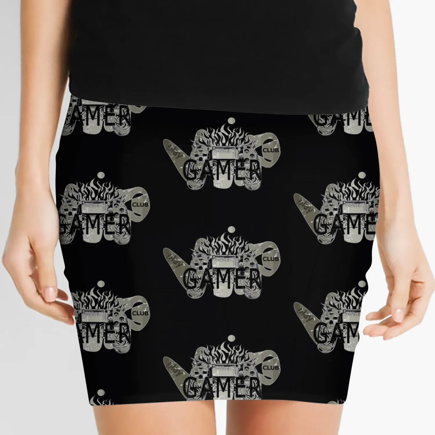 vip gamer club Women's Mini Skirts