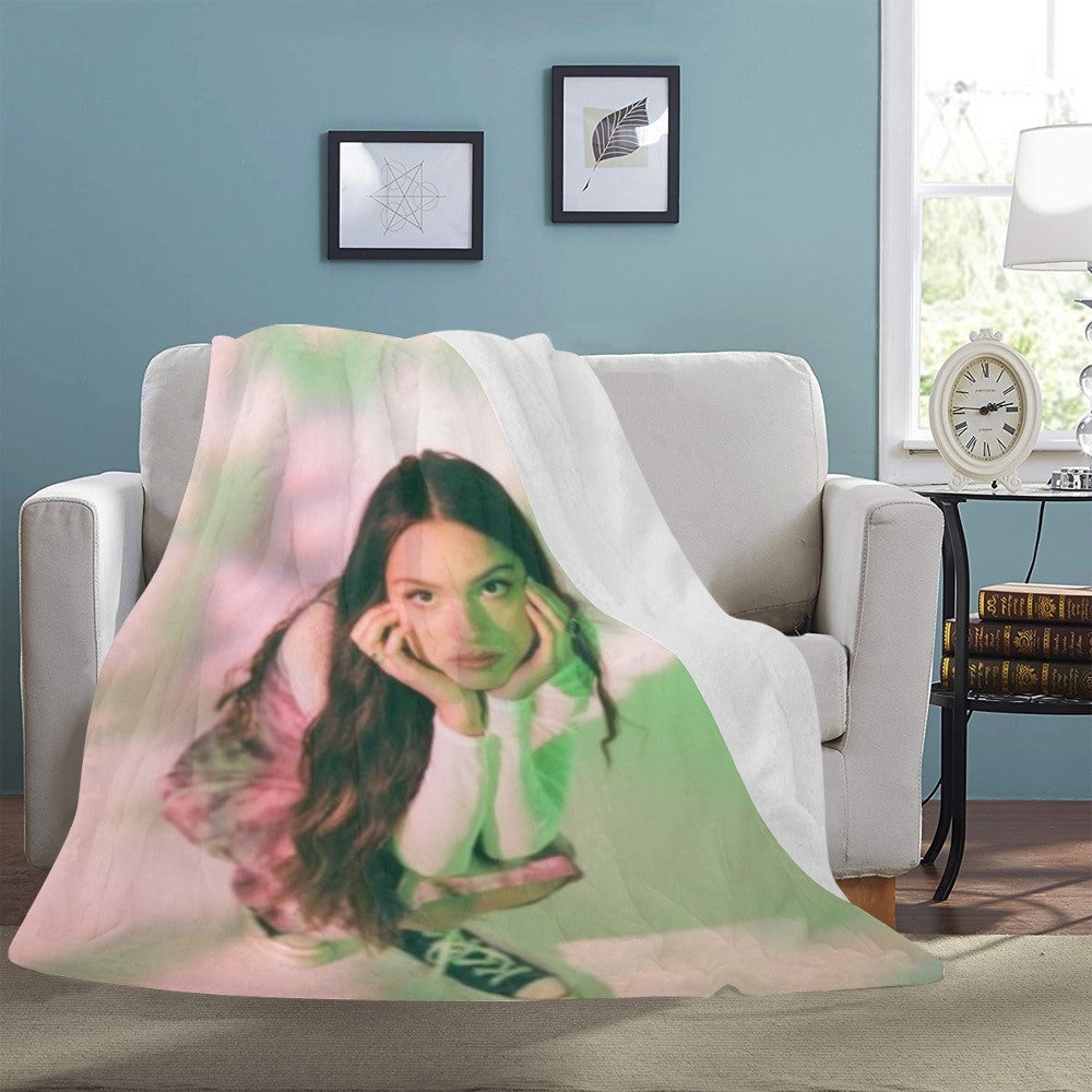 Gift For You Classic Olivia Rodrigo Blanket Fleece Merch Travelling Birthday Gifts Mothers
