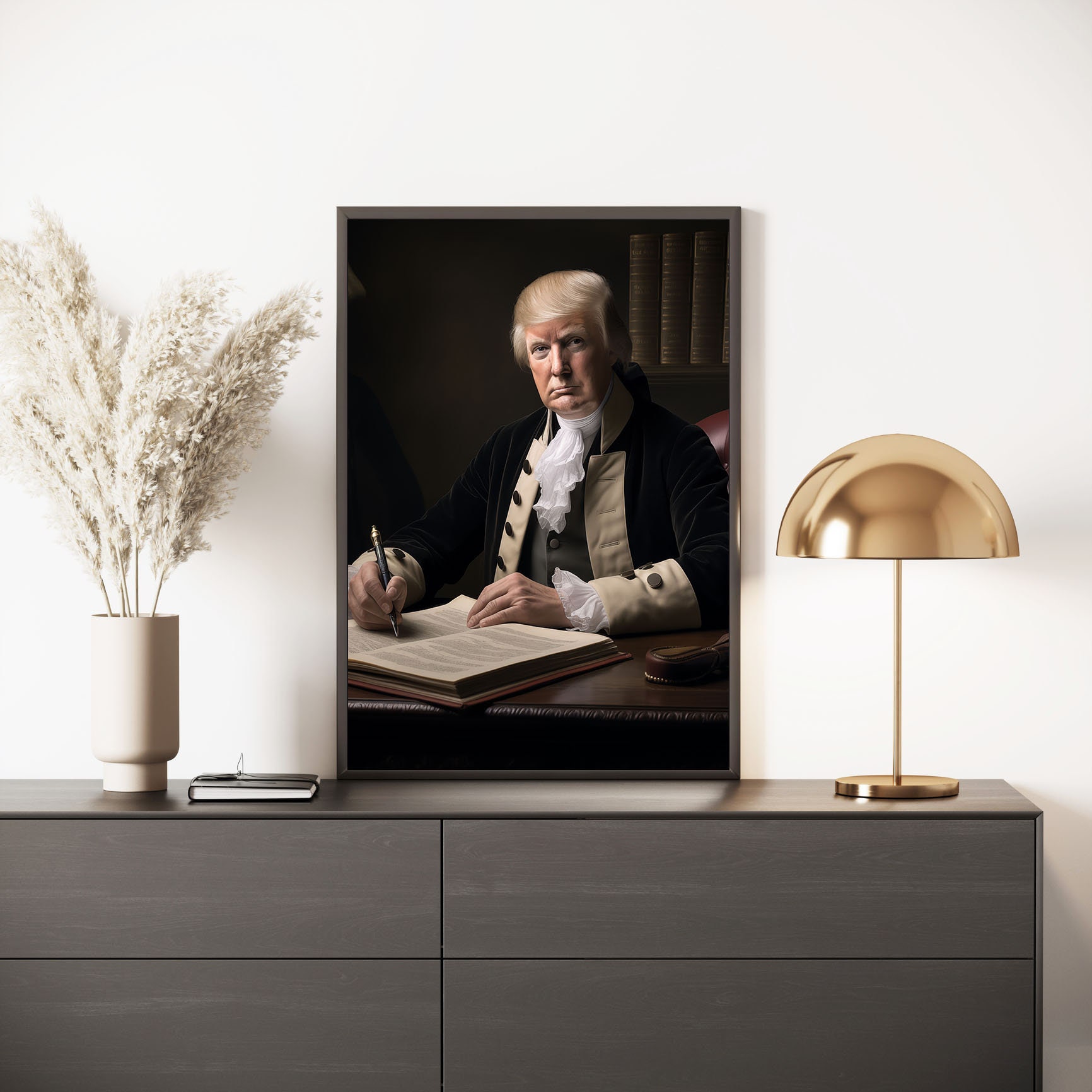 Donald Trump as a Founding Father Poster