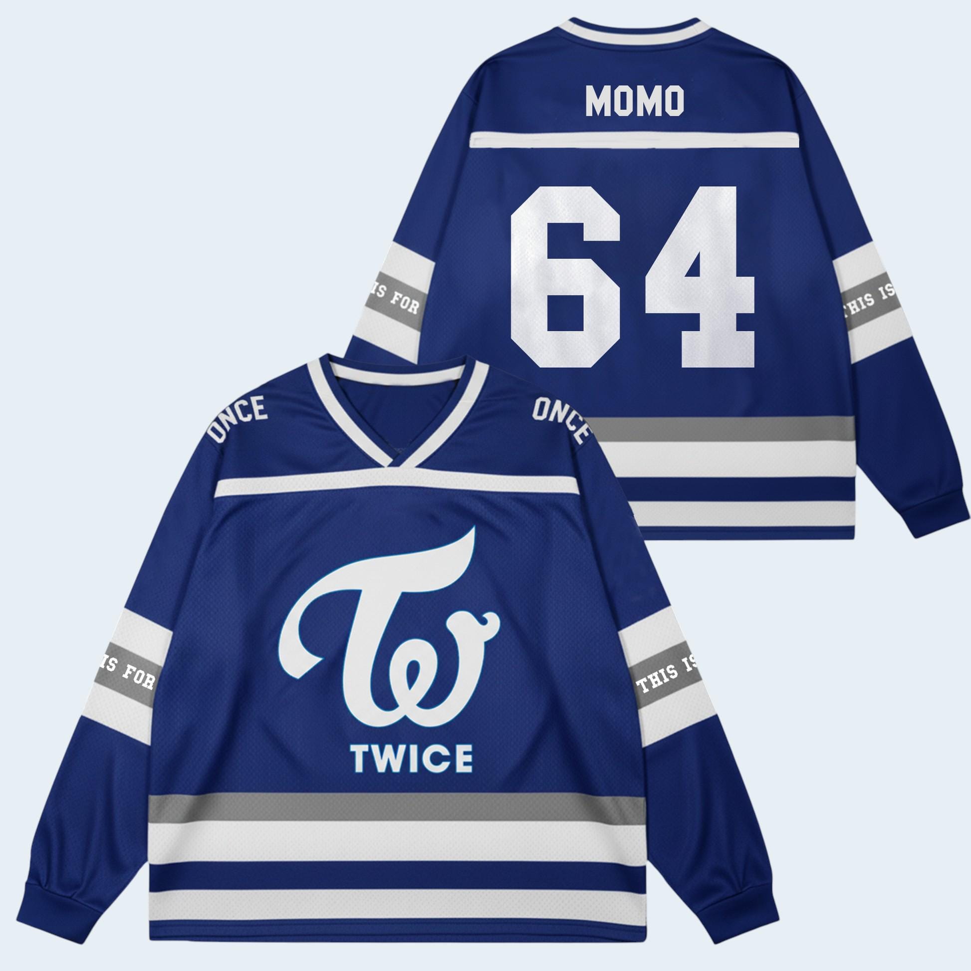 TWICE This Is For Tour 2026 Hockey Jersey Once Merch Hockey Jerseys Kpop Concert Outfit