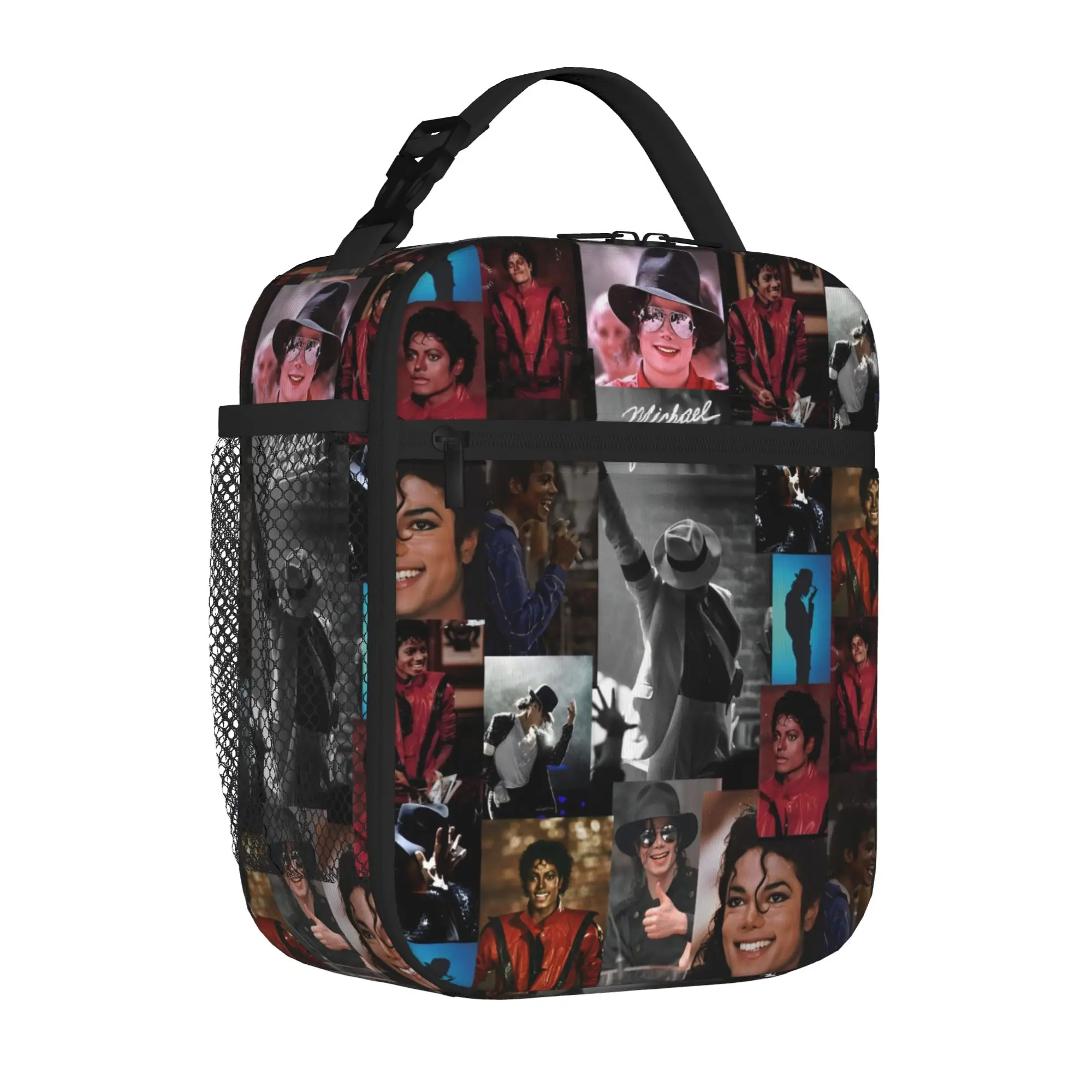 Michael Jackson King Of Pop Dance Singer Thermal Lunch Bag