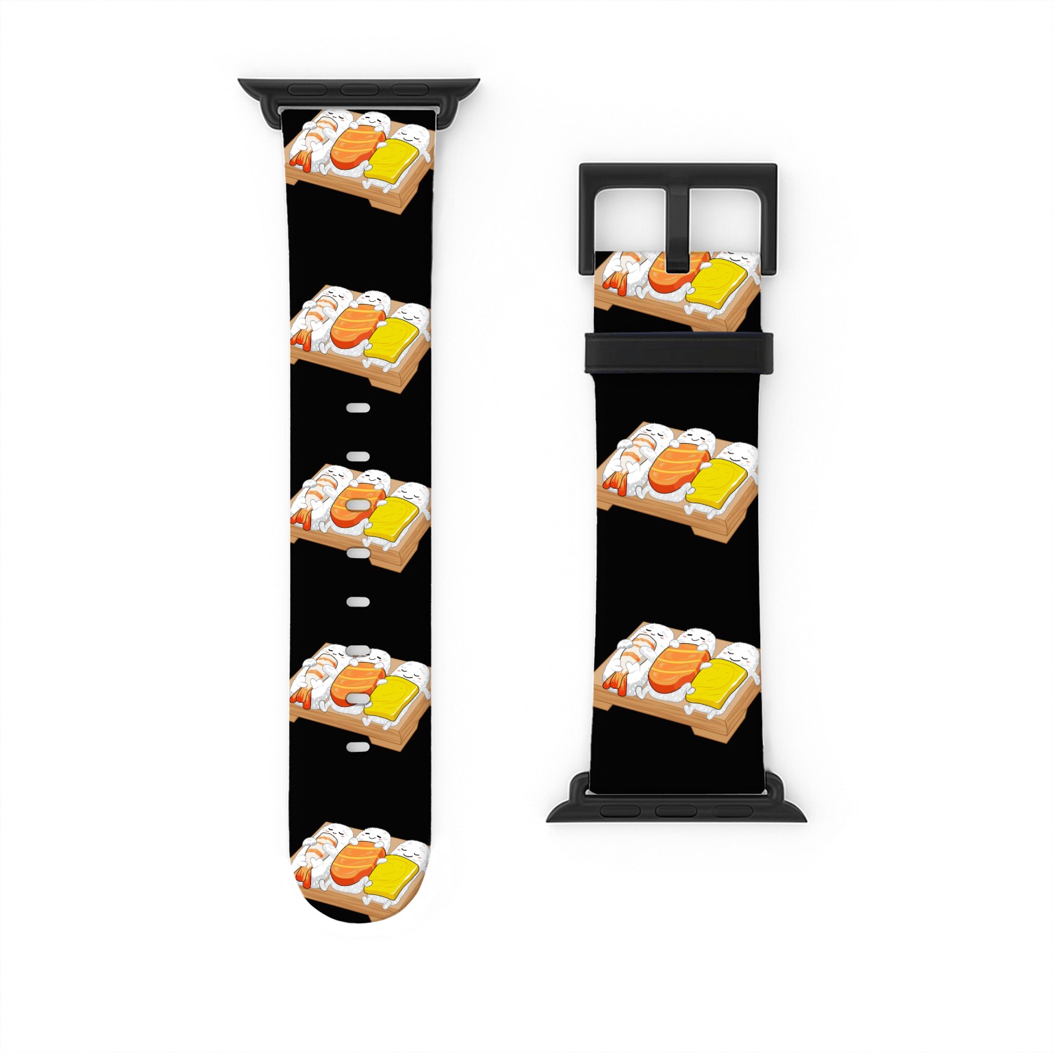Sleeping Sushi Gift Love Sushi Rolls Japanese Food Watch Bands For Apple Watch