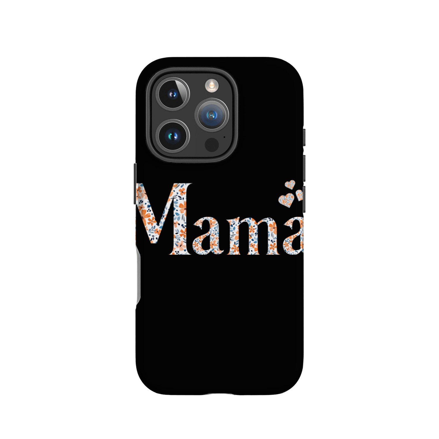Mama floral Design for the bust Mom, German "Mama" IPhone Cases