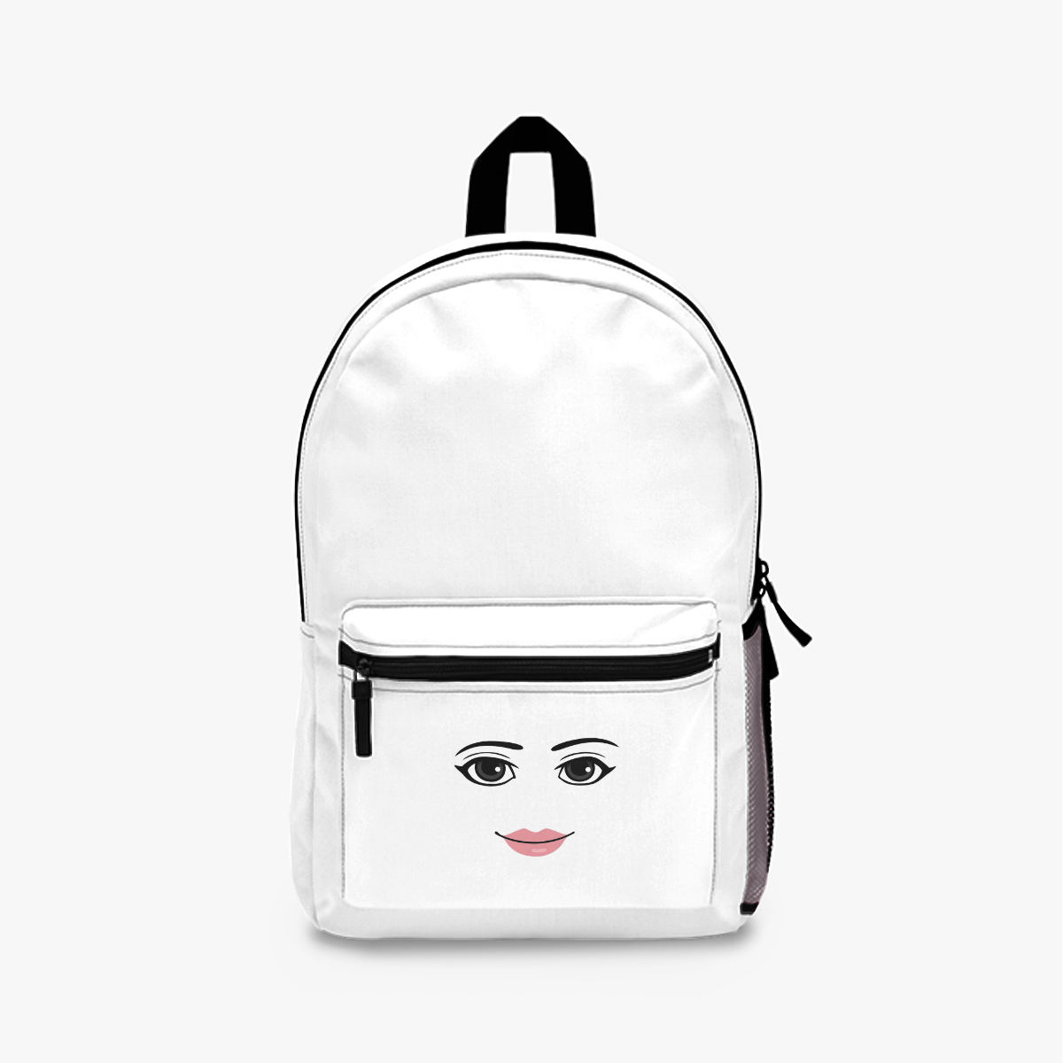 Roblox Default Female Face Smirking Smiling Meme, Back to School Gift for Kids