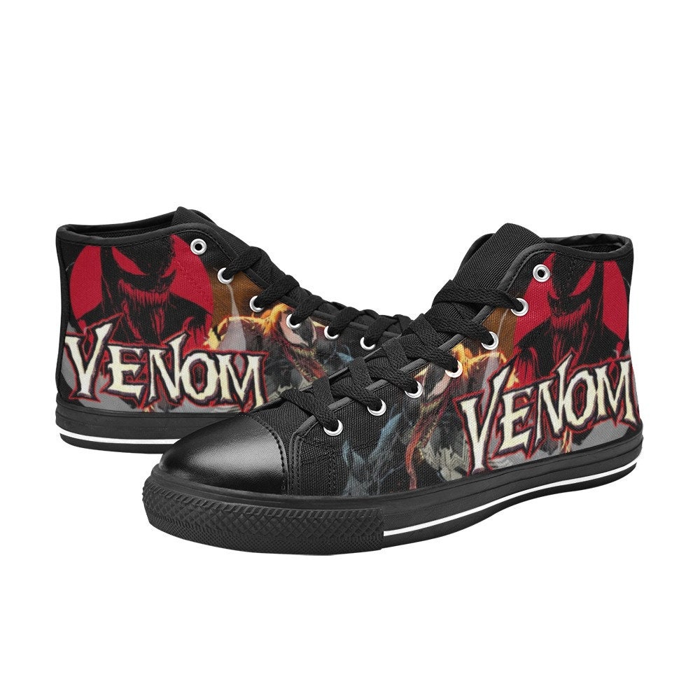 Venom Canvas Shoes, Venom High Top Sneakers