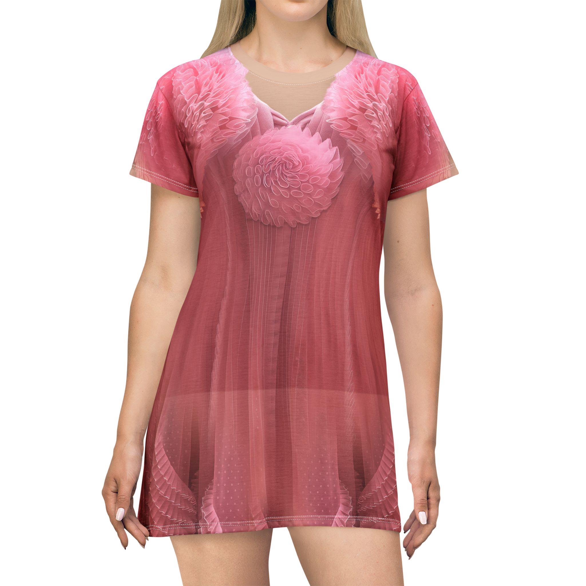 Glinda Witch Pink Dress, Retro Wicked The Musical Cosplay, Shiz University