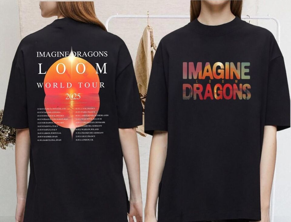 Imagine Dragons 2025 Tour Shirt