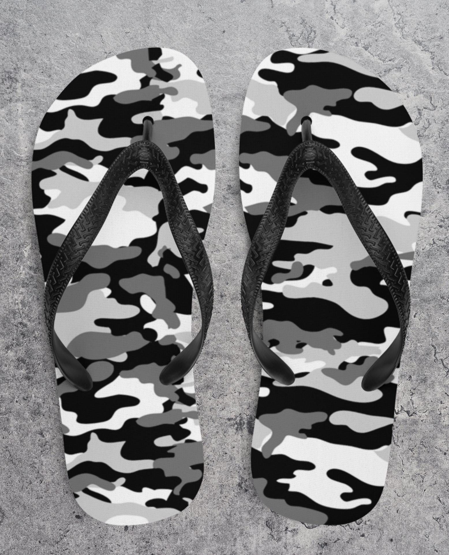 Flip-Flops | Urban Camouflage | Summer Sandals | Beach Flip Flops | Pool Sandals | Summer Style | Pool Flip Flops | Casual Sandals