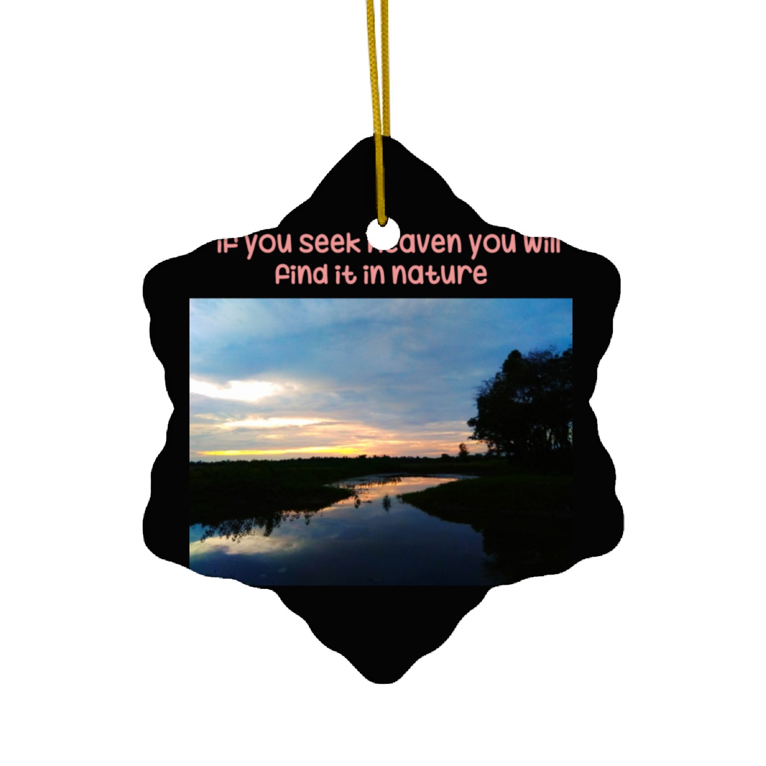 Nature lover Ceramic Ornaments