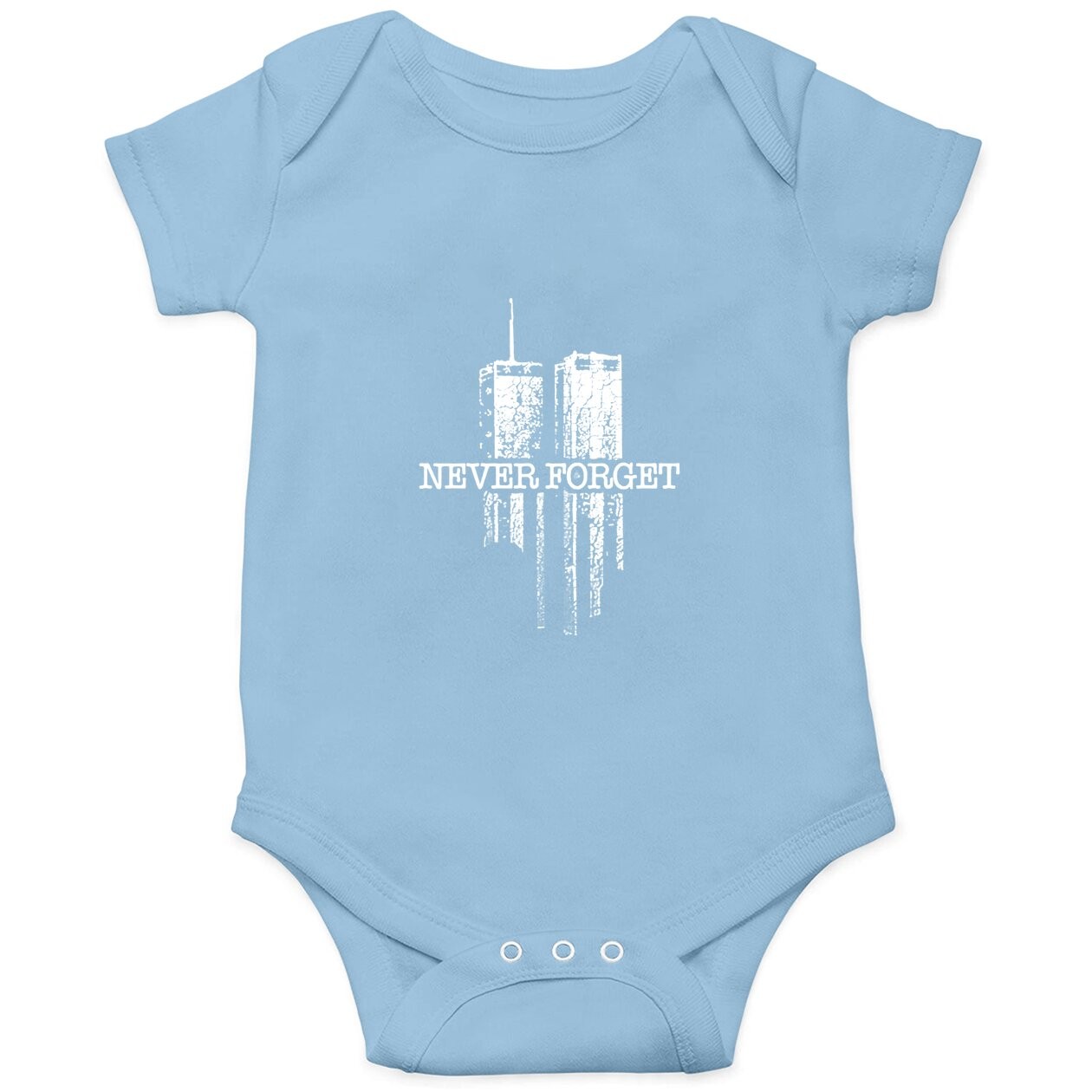 Never Forget Flag - Baby Bodysuit