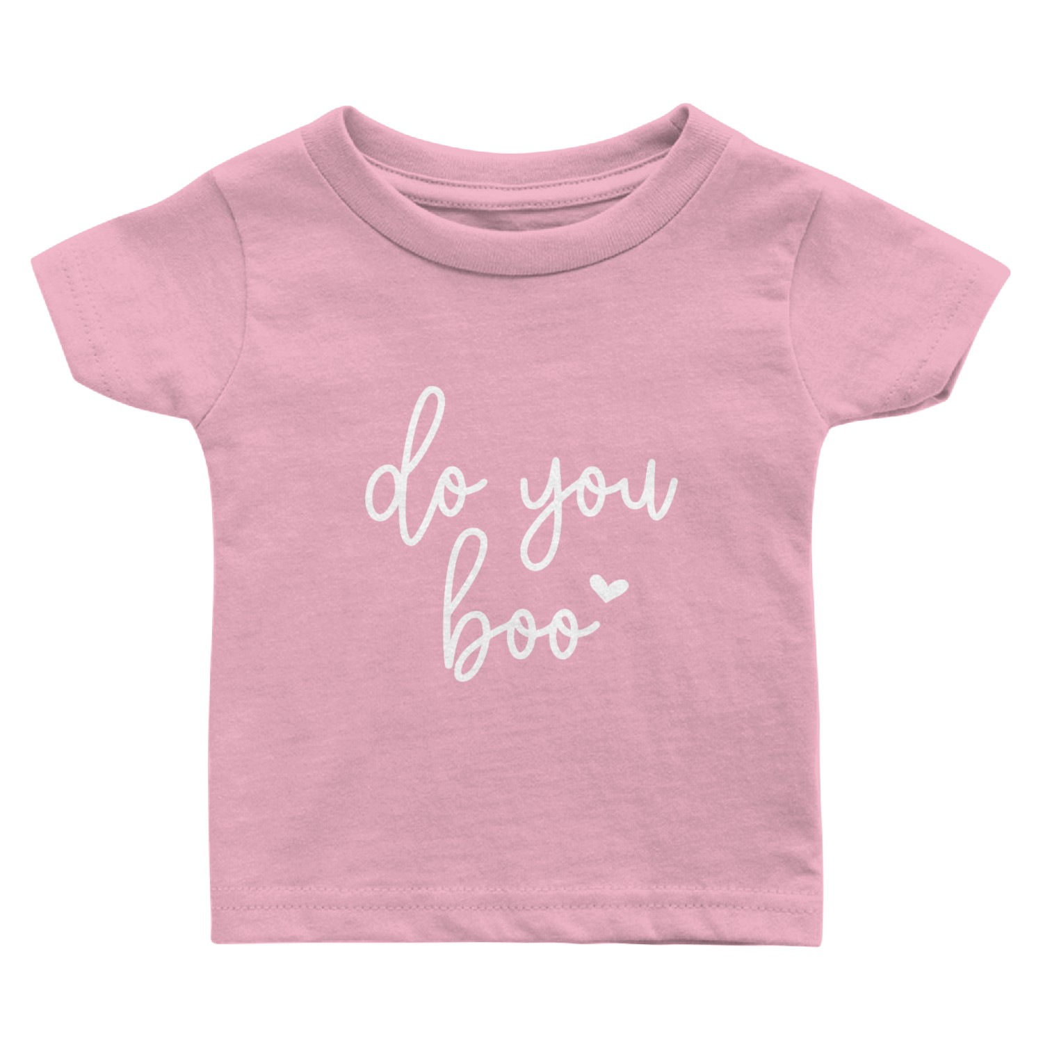 Do You Boo Inspirational Quote With Heart Baby T Shirts