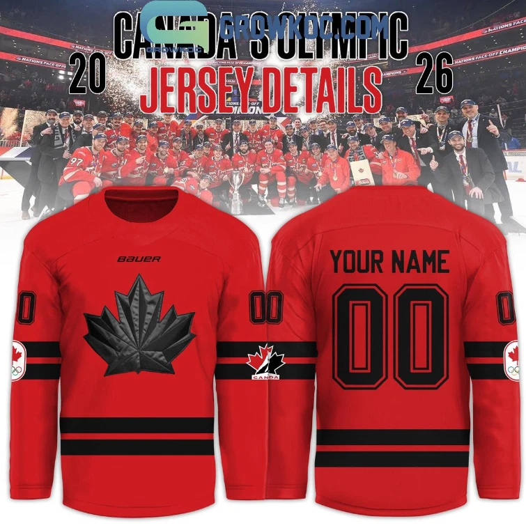Canada Olympic 2026 Hockey Jersey Gift For Christmas