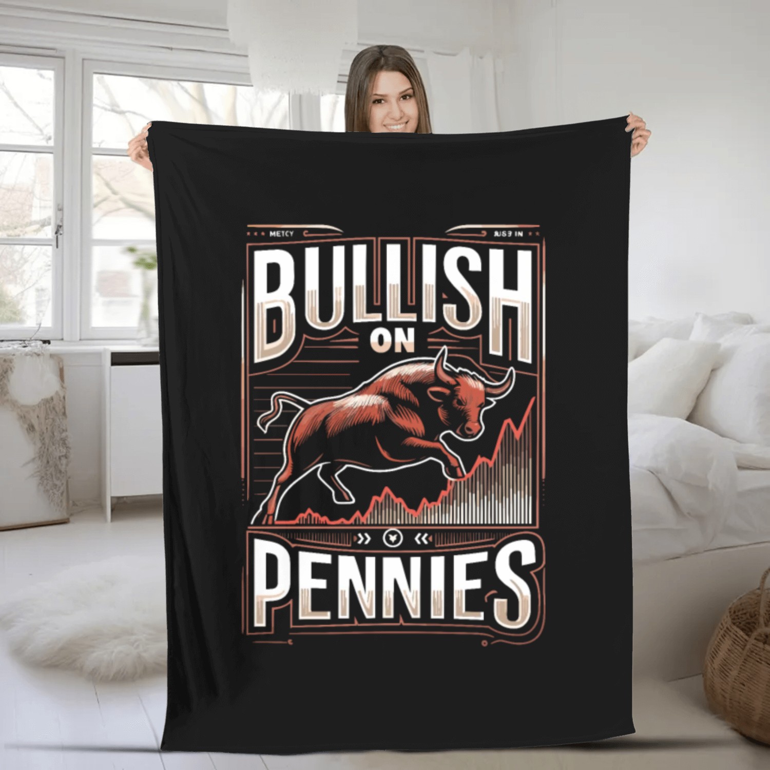 Stock Market trader Forex Trader Investor Trading Fleece Blankets