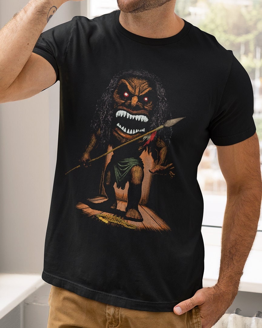 Trilogy Of Terror Shirt Zuni Doll T-Shirt 70s Horror T-Shirts Scary Classic Shirts