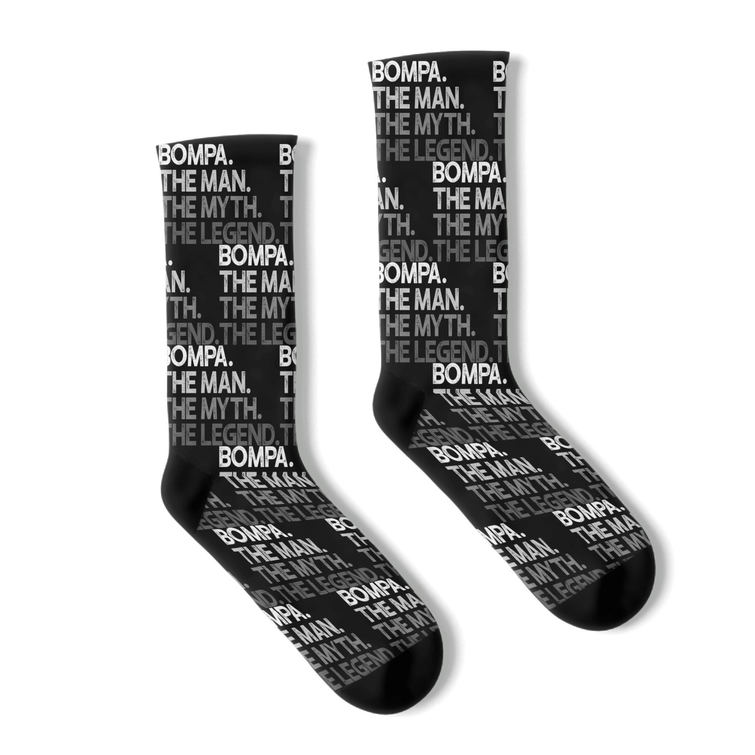 Bompa The The Myth The Legend Socks