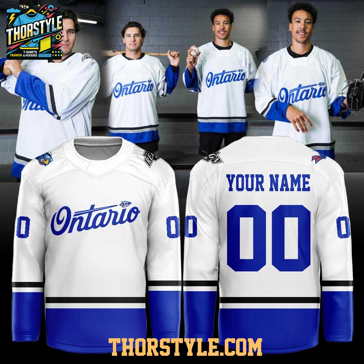 Ontario Reign Tower Buzzers Night 2026 Personalized Hockey Jersey