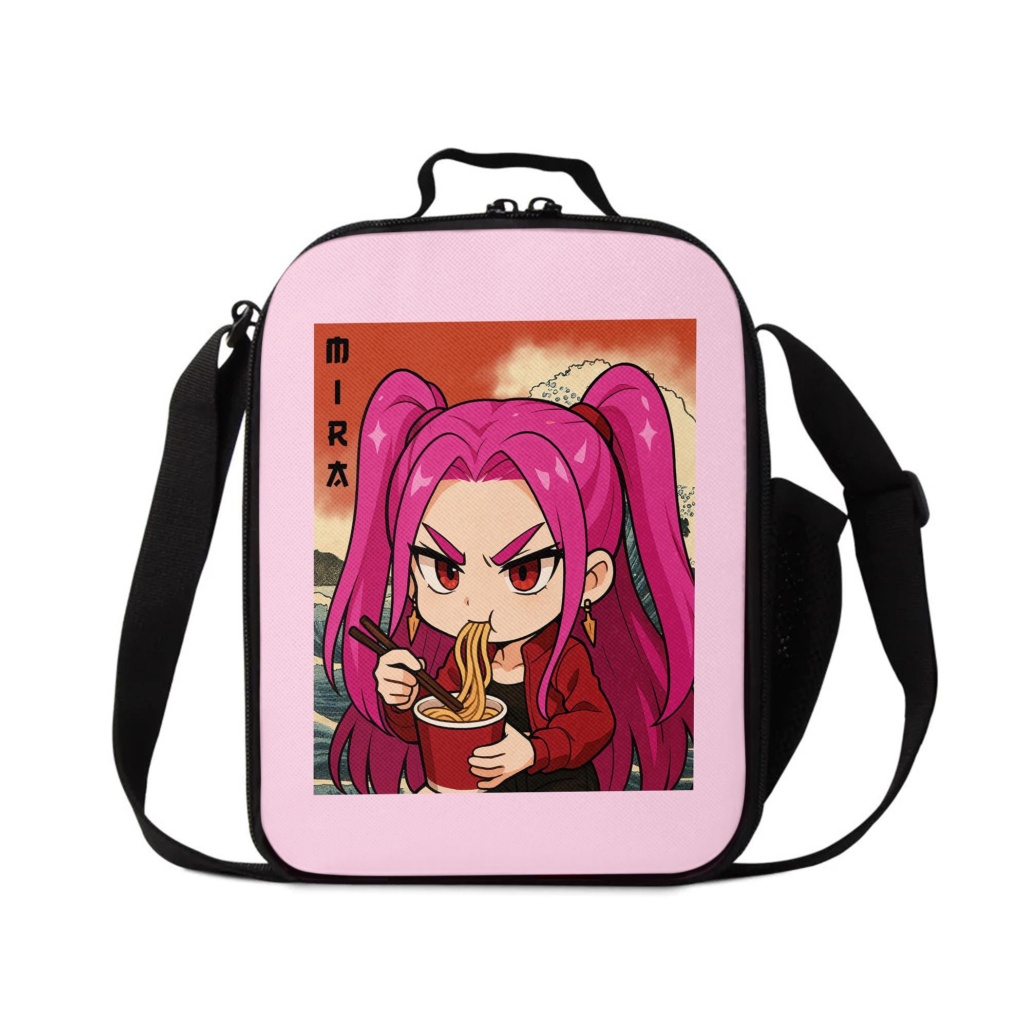 Huntrix Demon Hunters Kids Lunch Bag, Kpop Merch Lunch Tote, Saja Girls Lunch Box, Back to School Lunch Bag