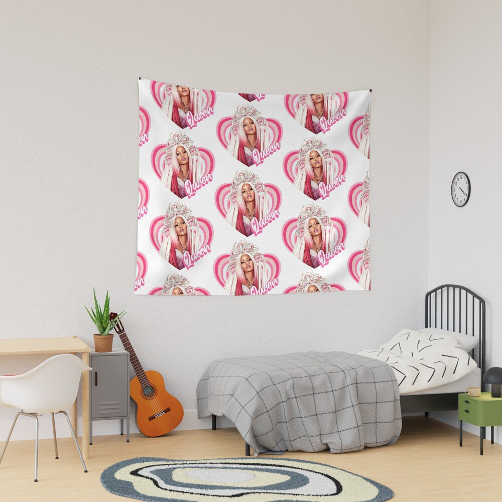 Nicki Minaj Queen of Rap Tapestry