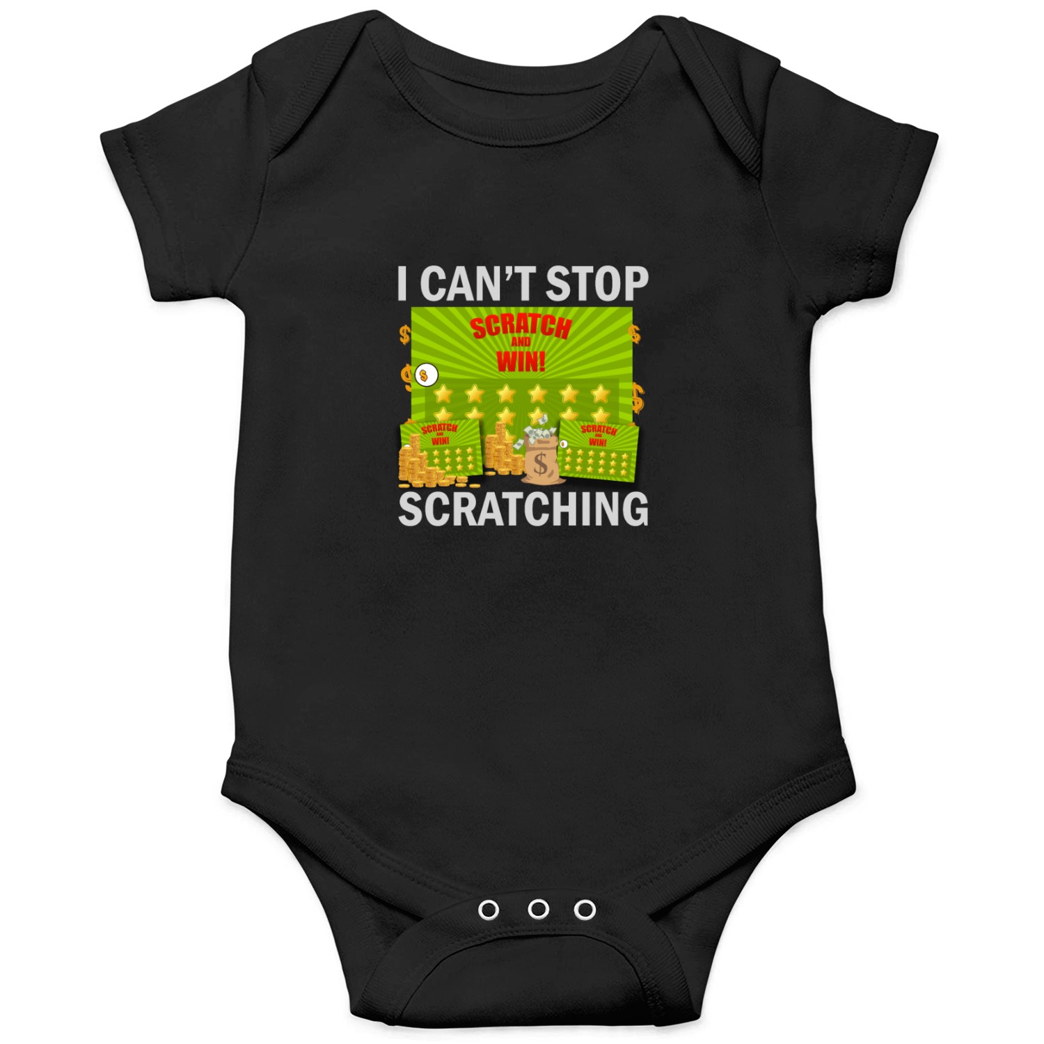 I Can't Stop Scratching Onesies