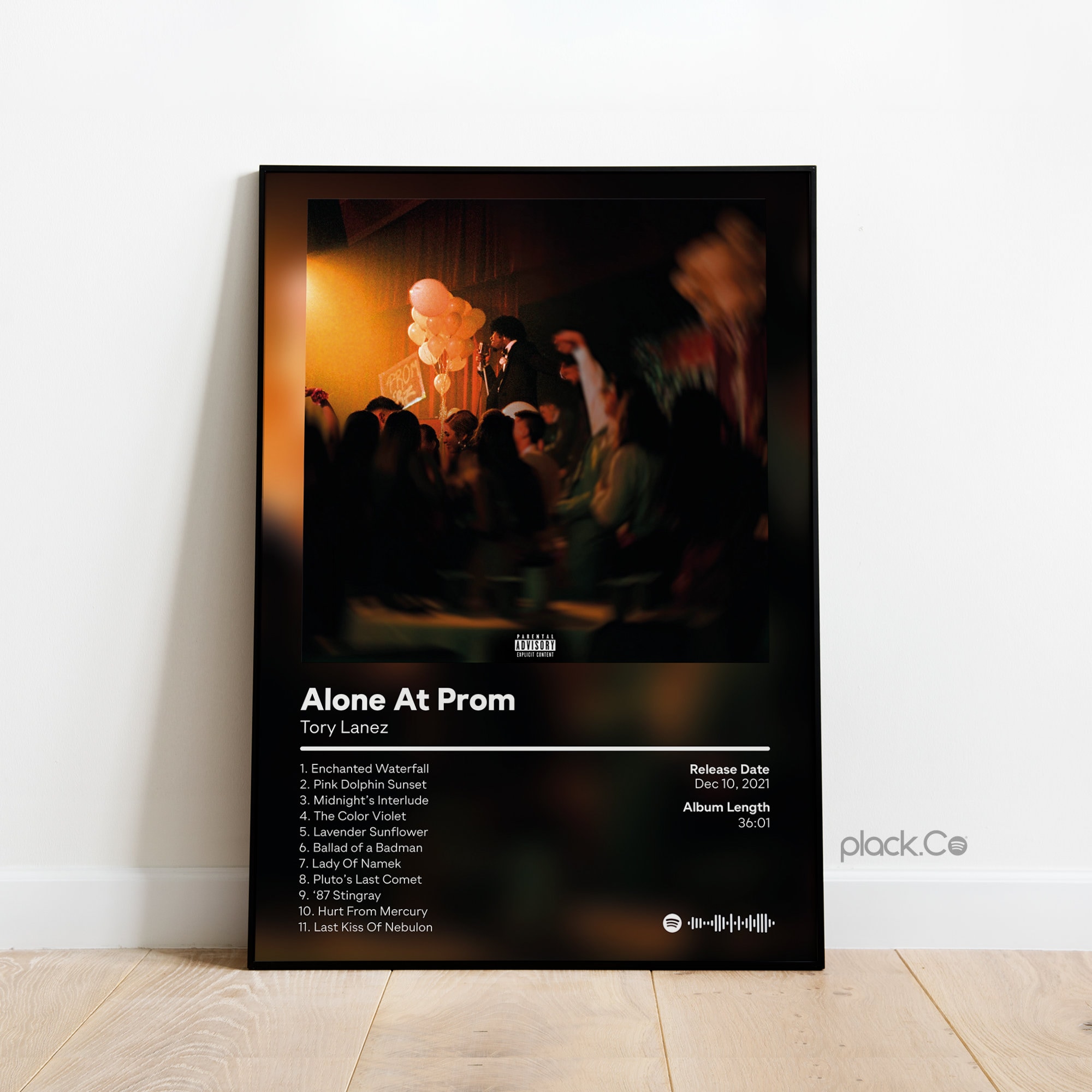 Tory Lanez - Alone At Prom - Album Poster