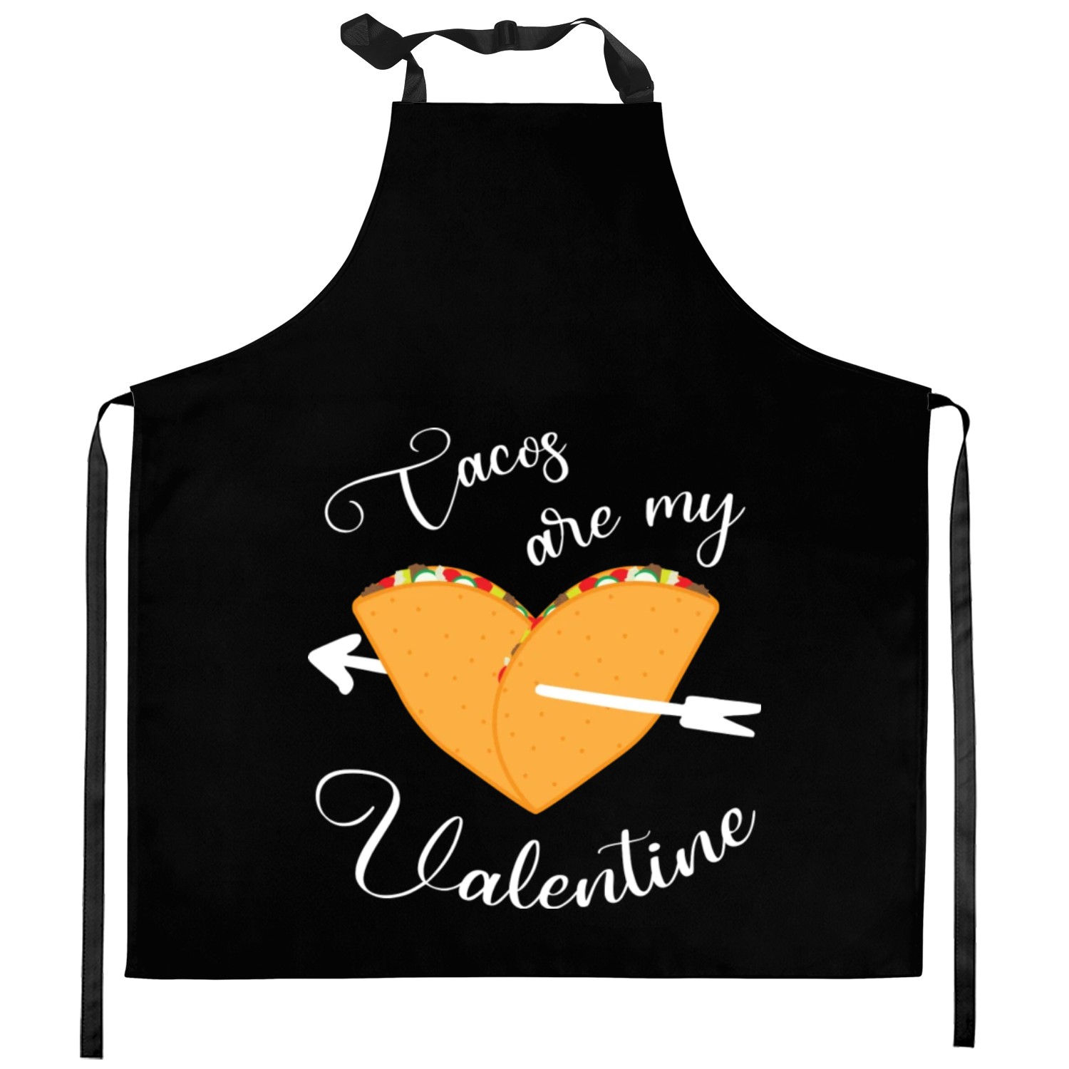 Tacos Are My Valentine hippie Kitchen Aprons