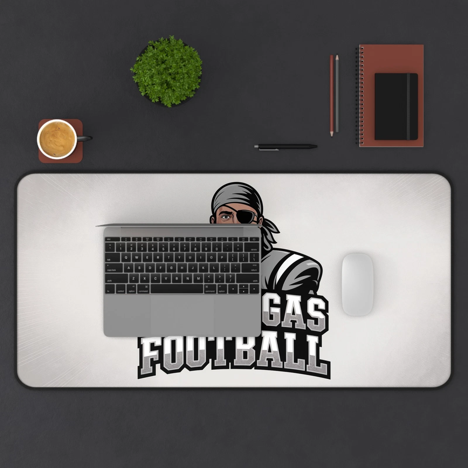 Las Vegas Football High Def Print Non Slip Desk Mat Office Home football
