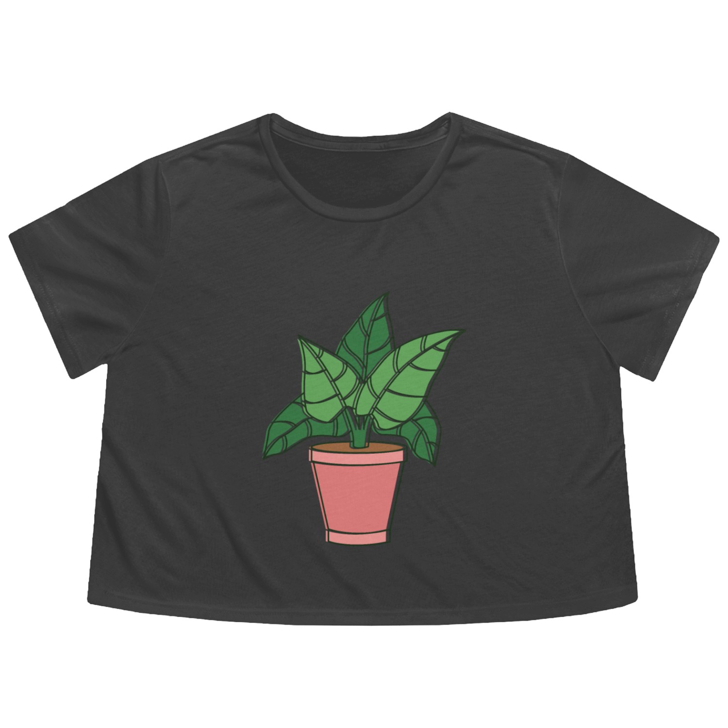 plant 2 Flowy Cropped Tees