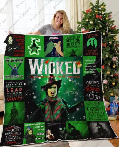 Wicked Musical Quilts Blanket