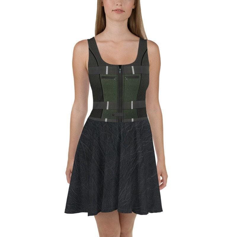 Women's Natasha Inspired Skater Dress