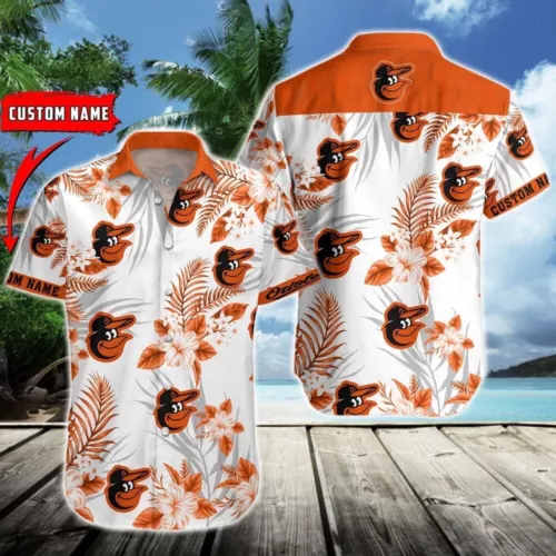 Personalized Baltimore Baseball Team Orioless Hawaiian Shirt
