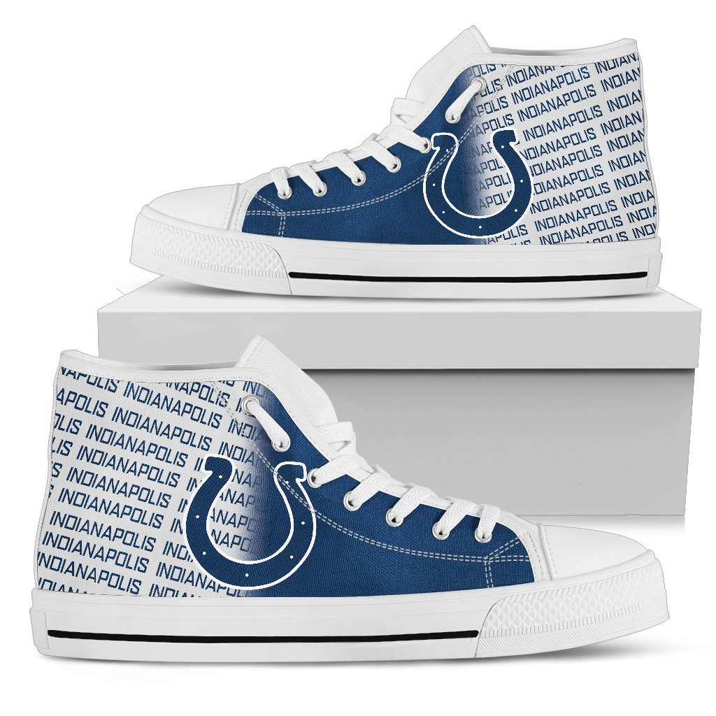 football Indianapolis Colts High Top Shoes