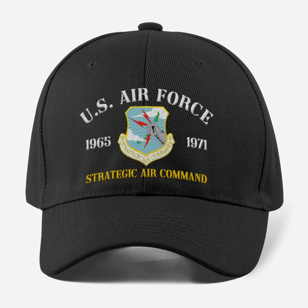 Customized USAF Command Embroidered Baseball Cap
