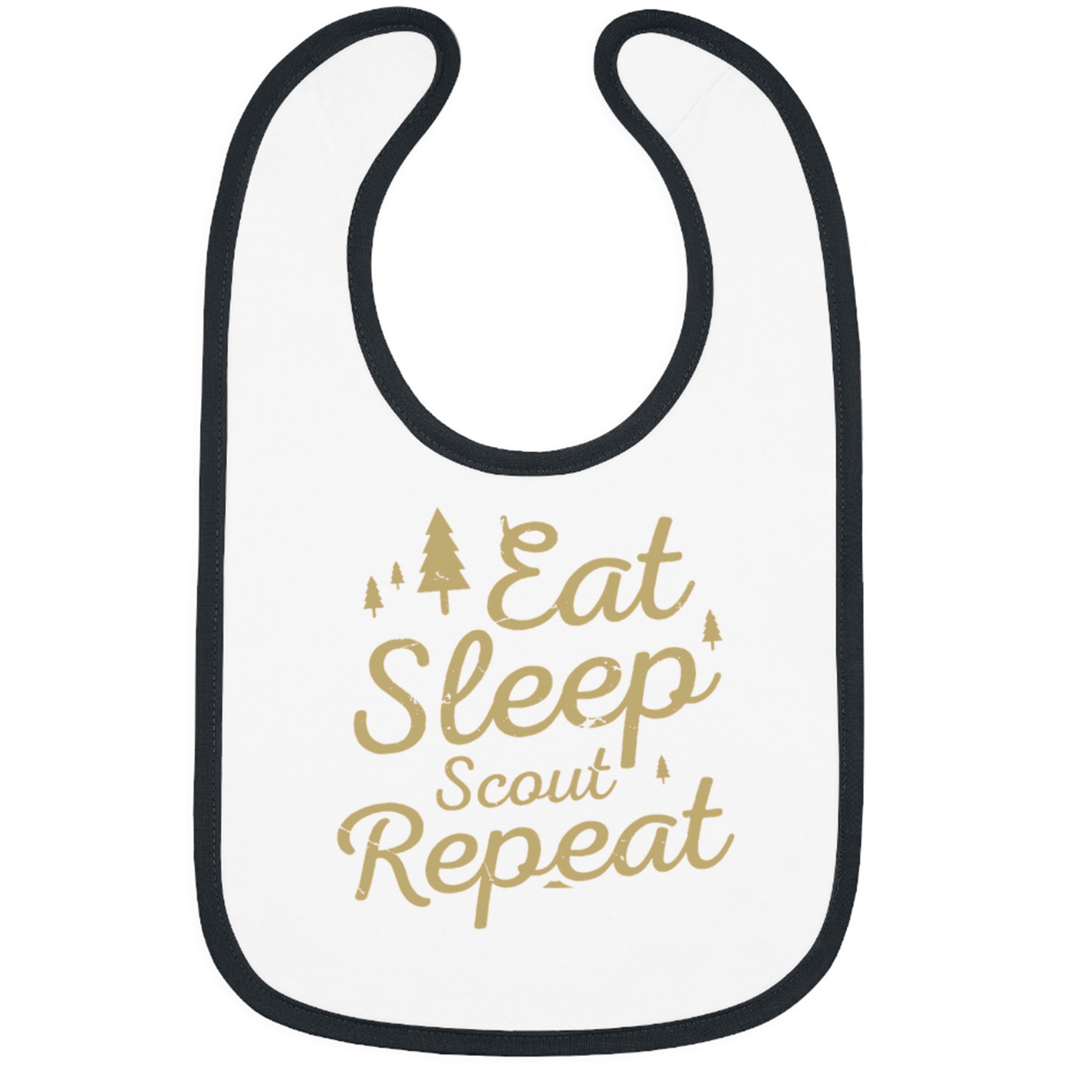 Scout Job Eat Sleep Scout Repeat Scouting 8 Bibs