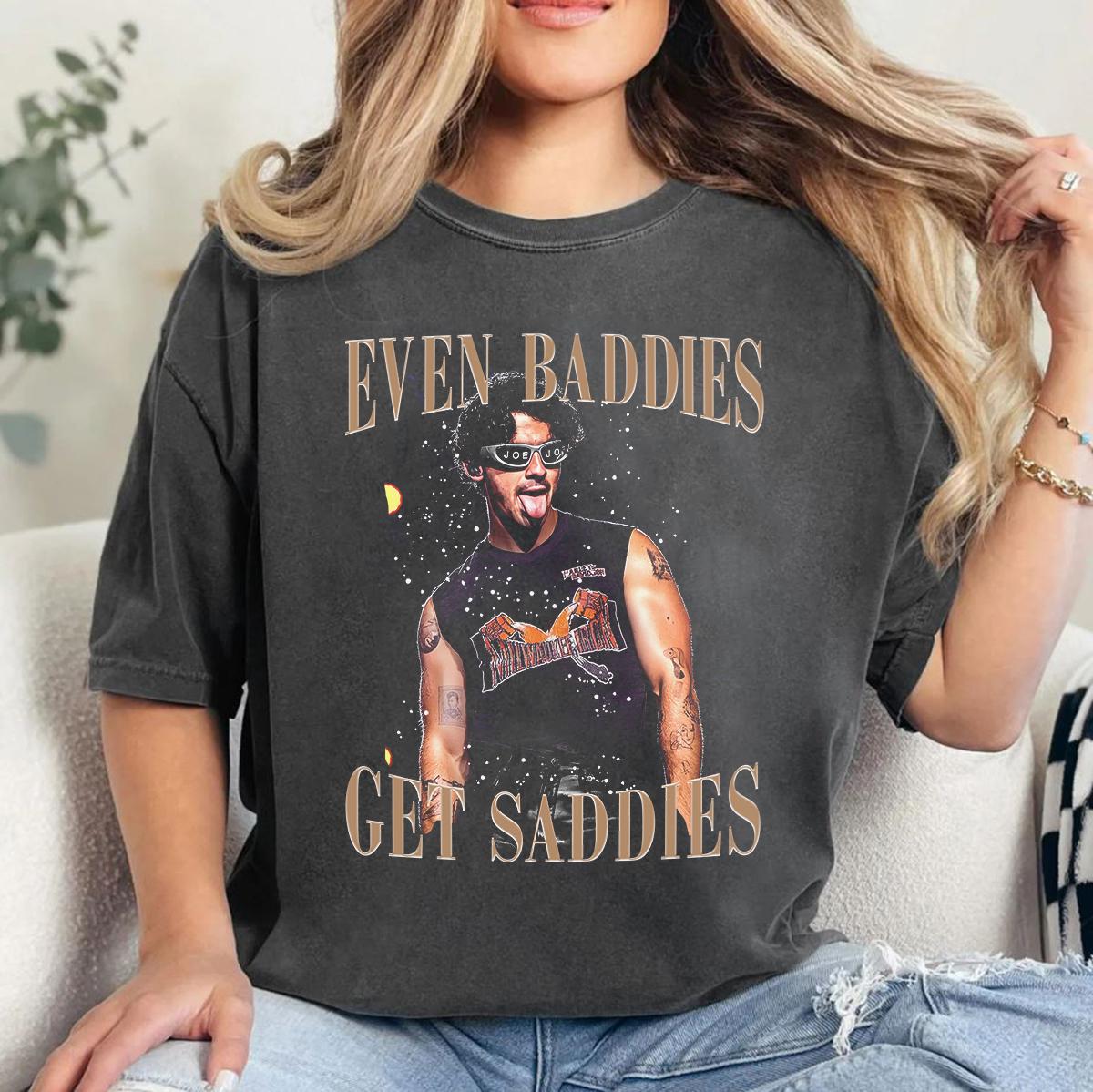 Comfort Colors Vintage Jonas Baddies get Saddies Shirt, Living The Dream Tour 2025 Shirt, Merchandise Shirt, Jonas Tour Gift For Her