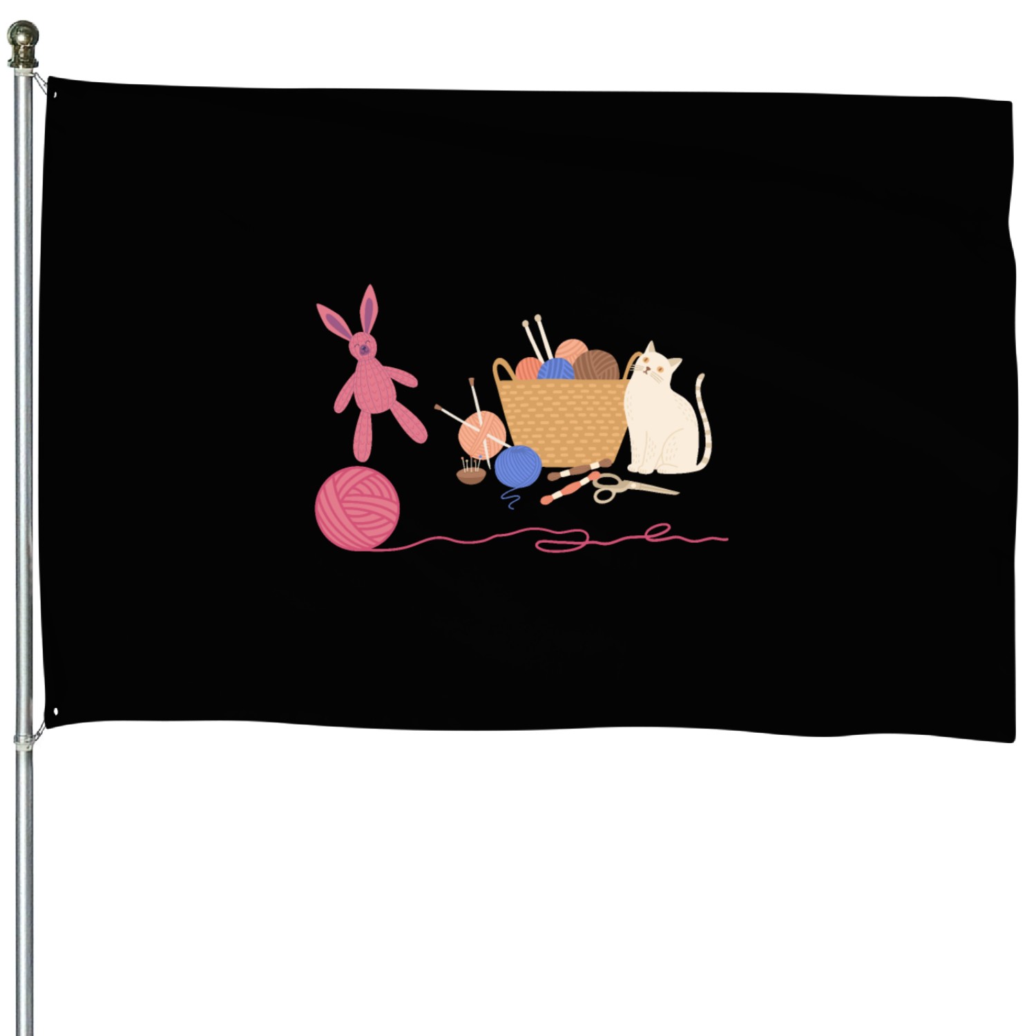 Cats House Flags