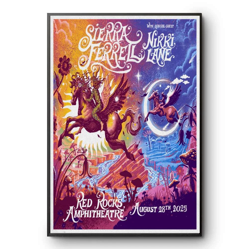 Sierra Ferrell Red Rocks Amphitheatre August 28 2025 Poster