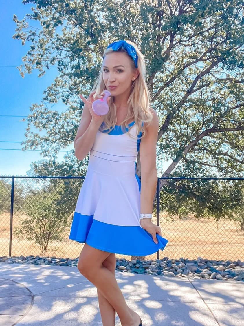 Cosplay Wonderland Sleeveless Skater Dress - Embark on a Whimsical Journey