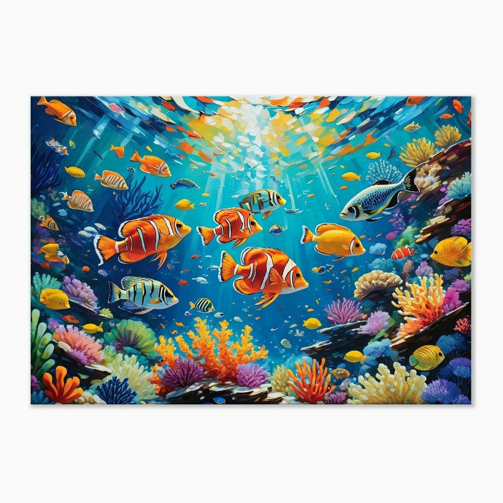 Tropical Fish Canvas Print
