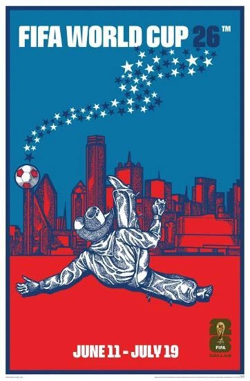 FIFA World Cup 2026 - Dallas Poster