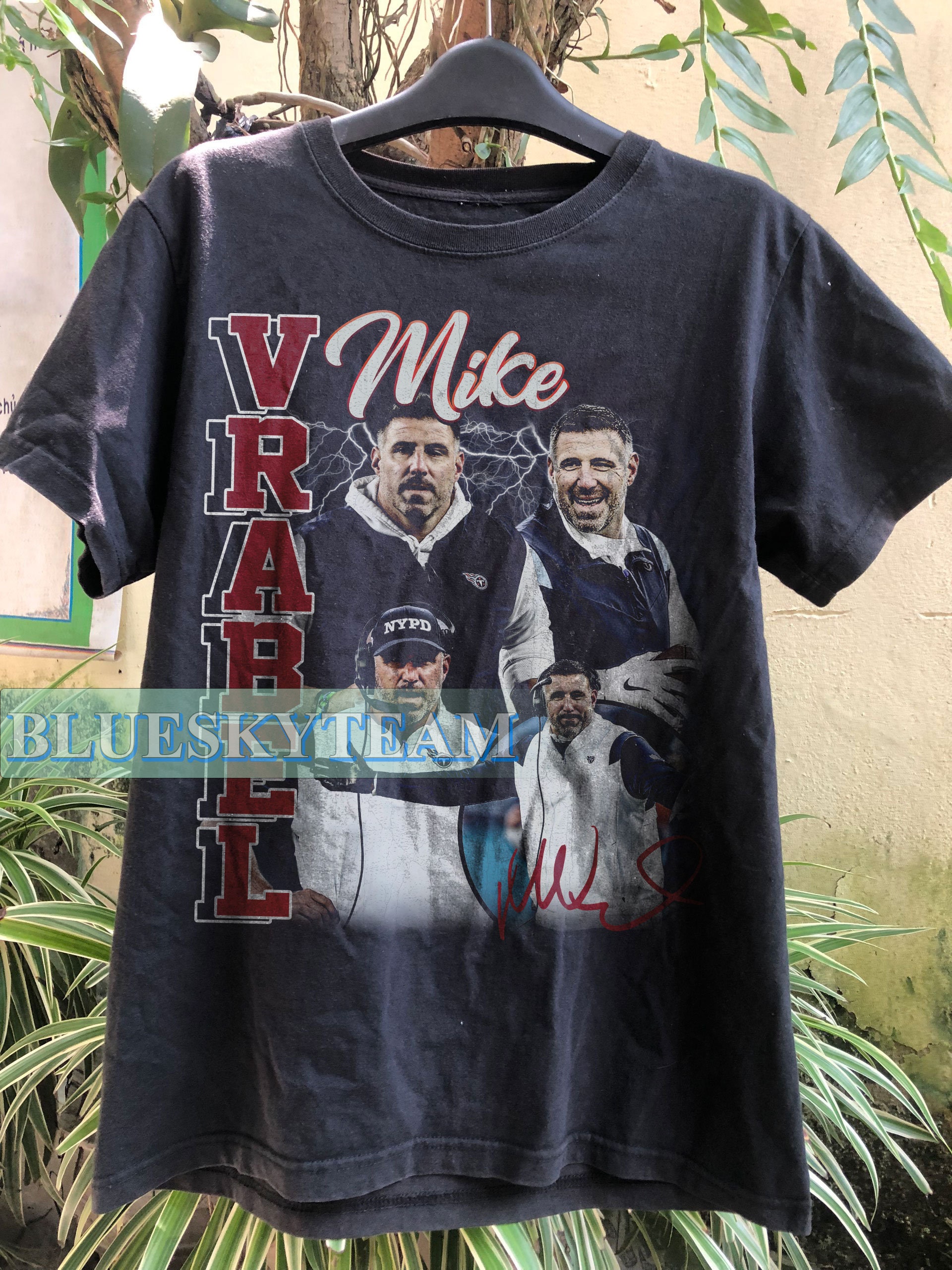 Vintage 90s Graphic Style Mike Vrabel T-Shirt, Style Mike shirt