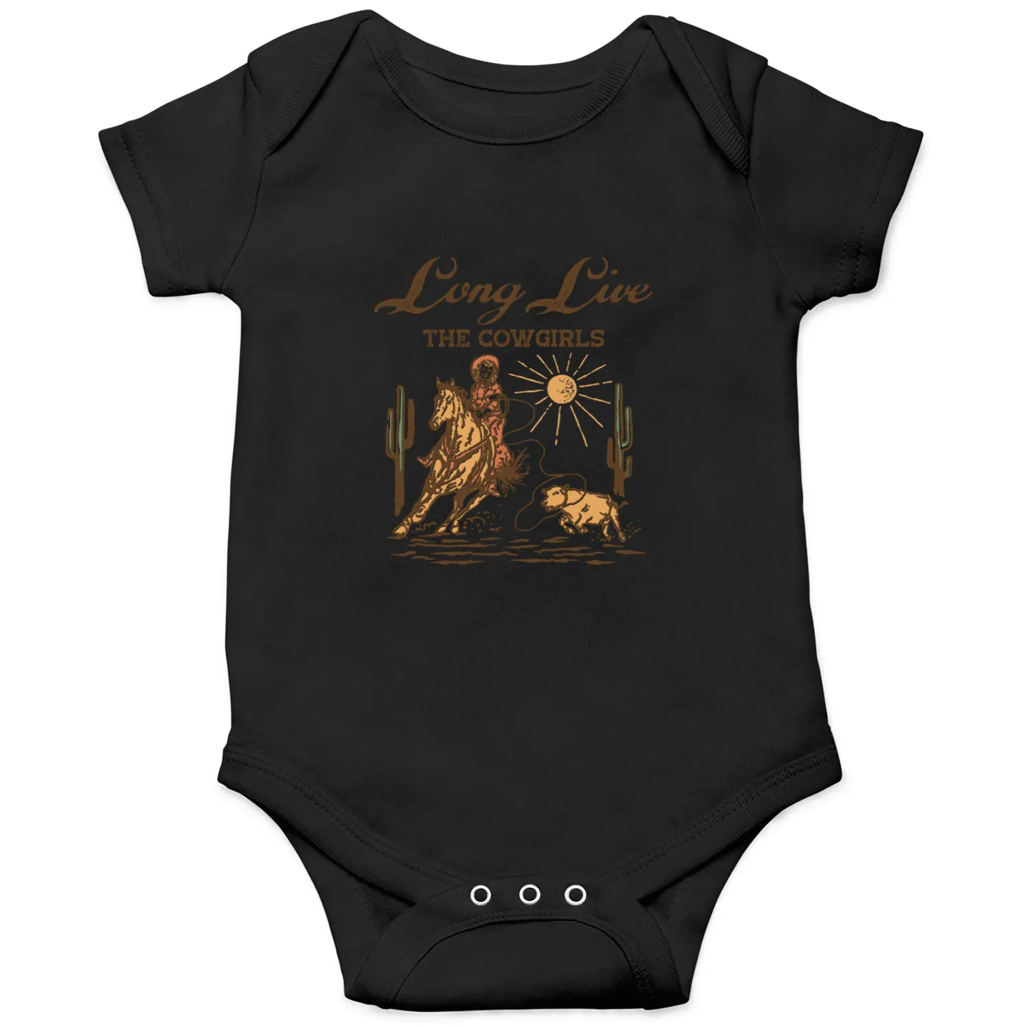 Long Live the Cowgirls Sunset Ride Onesies