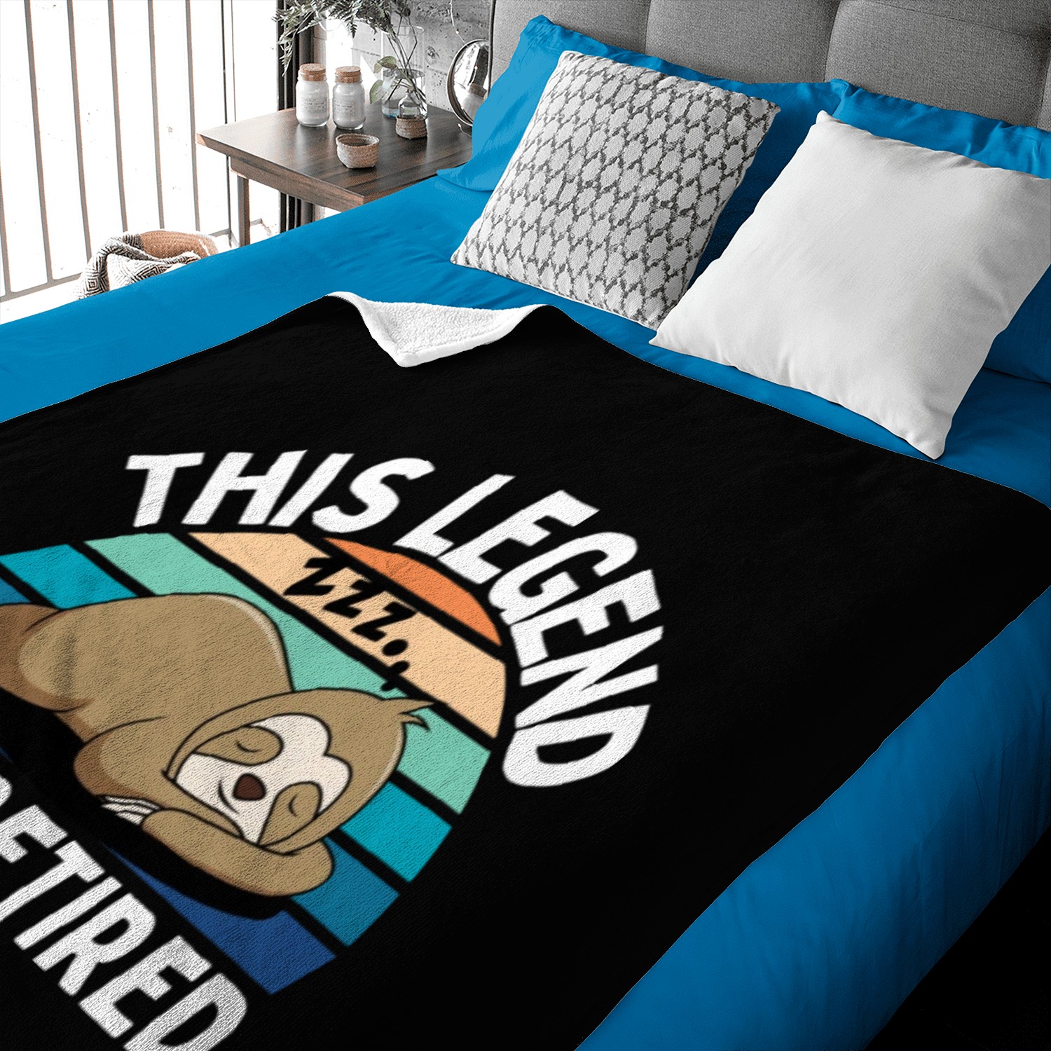 This Legend Has Retired Baby Blankets