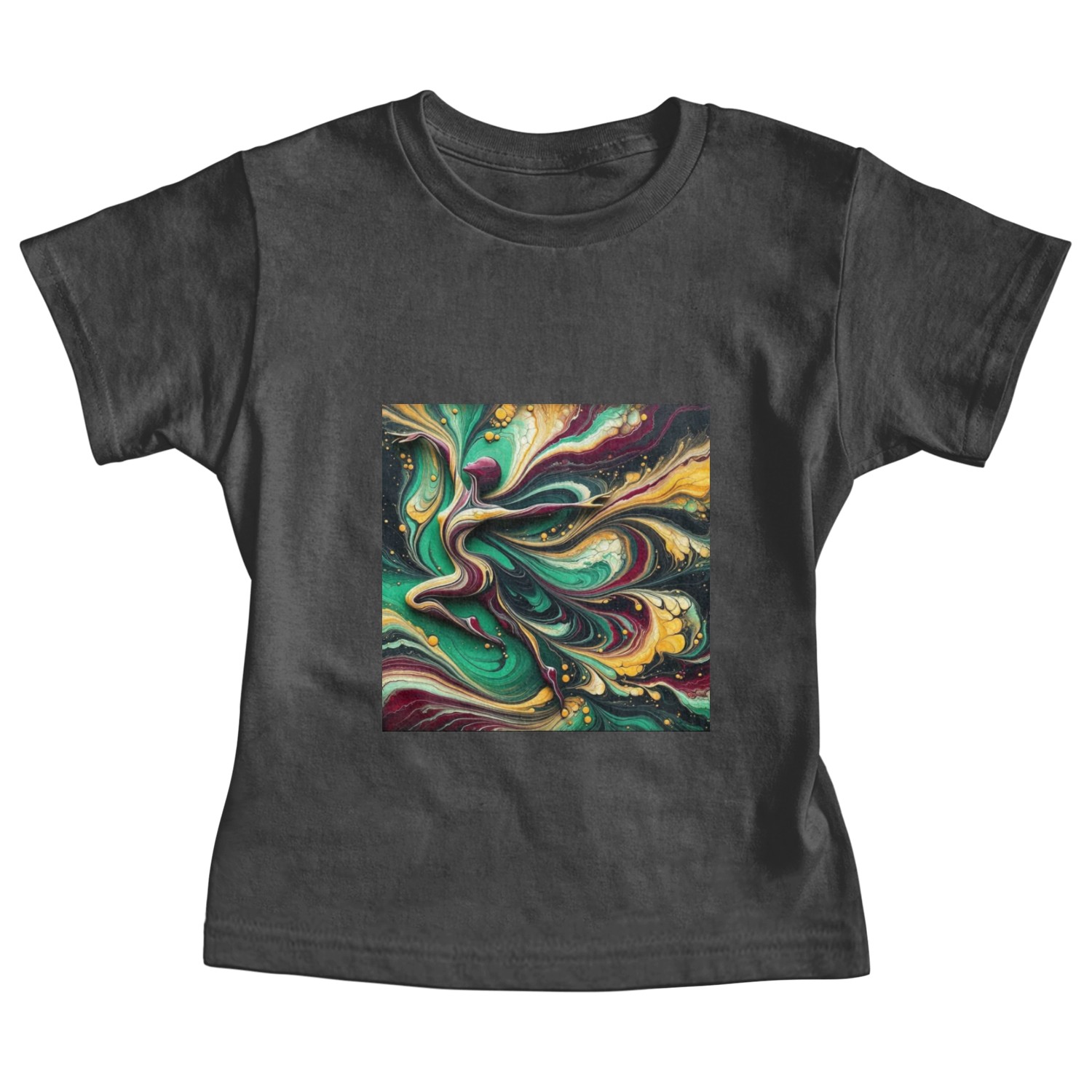 "FluidArt Fantasy" Baby Tees