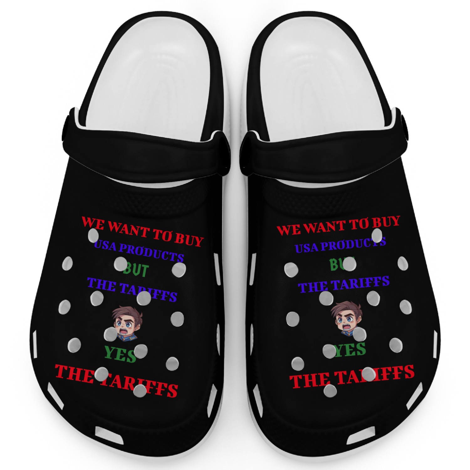 WE WANT TO BUY USA PRODUCTS BUT Clogs