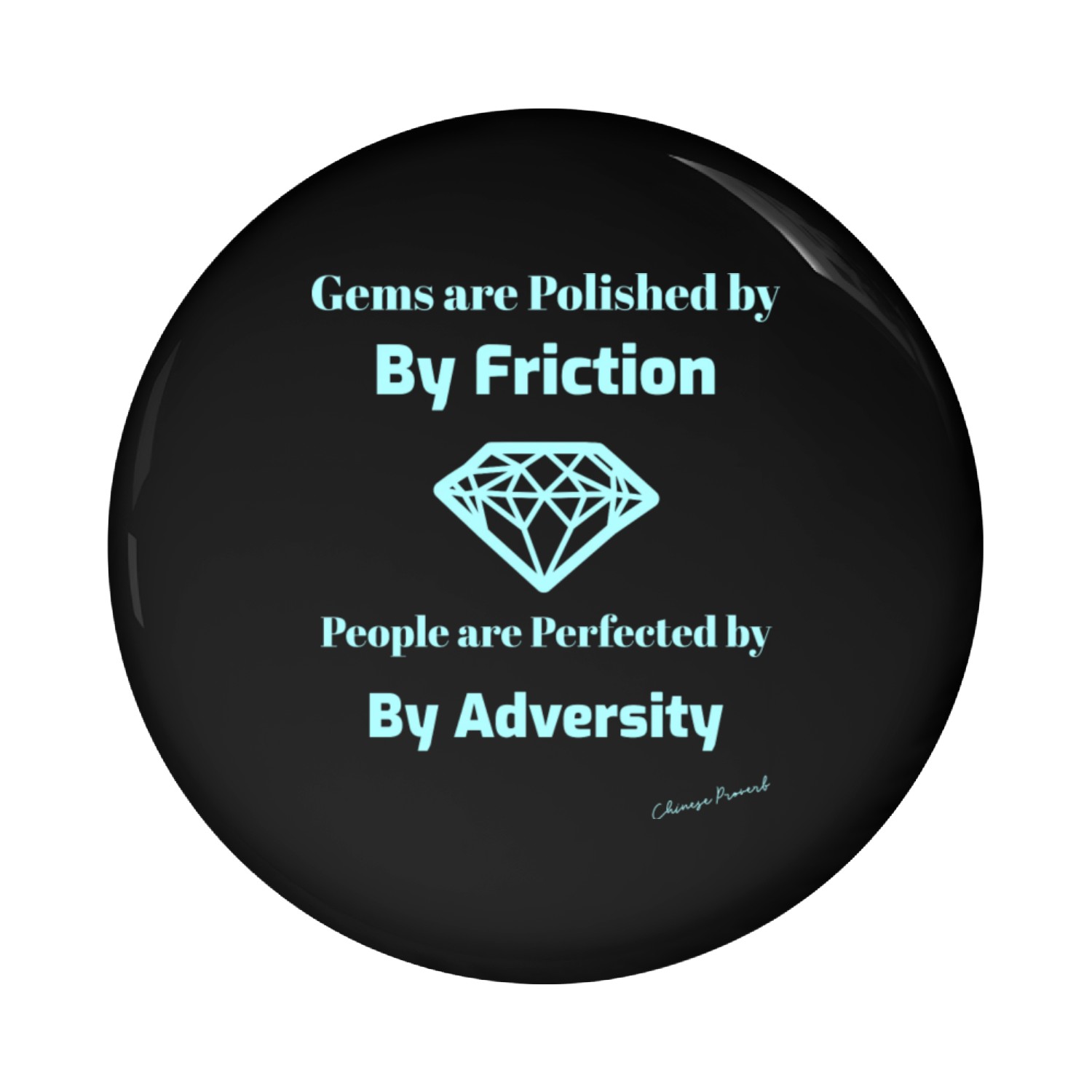 Evolving through Adversity Pin Buttons