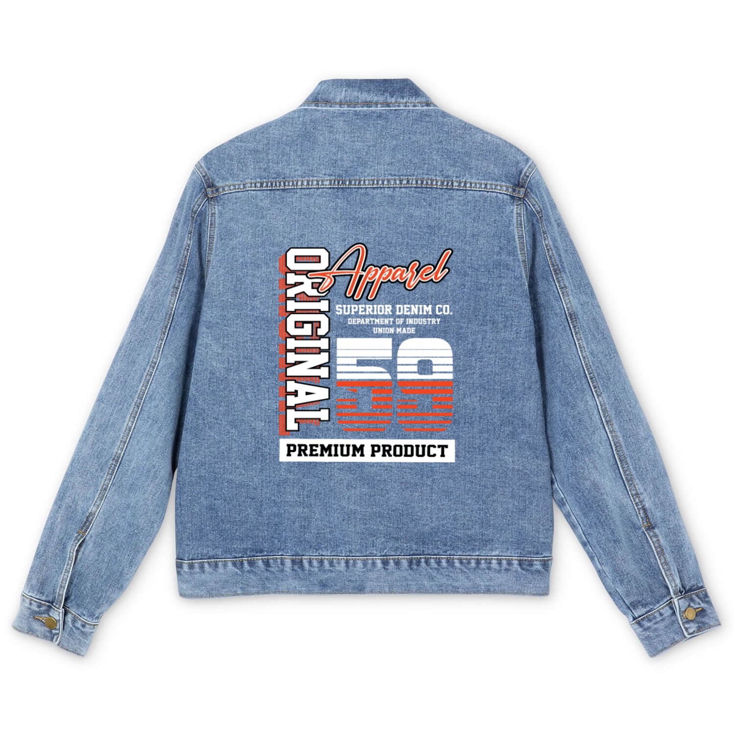 1959 Vintage Birthday Vintage Gift Retro Men's Denim Jackets