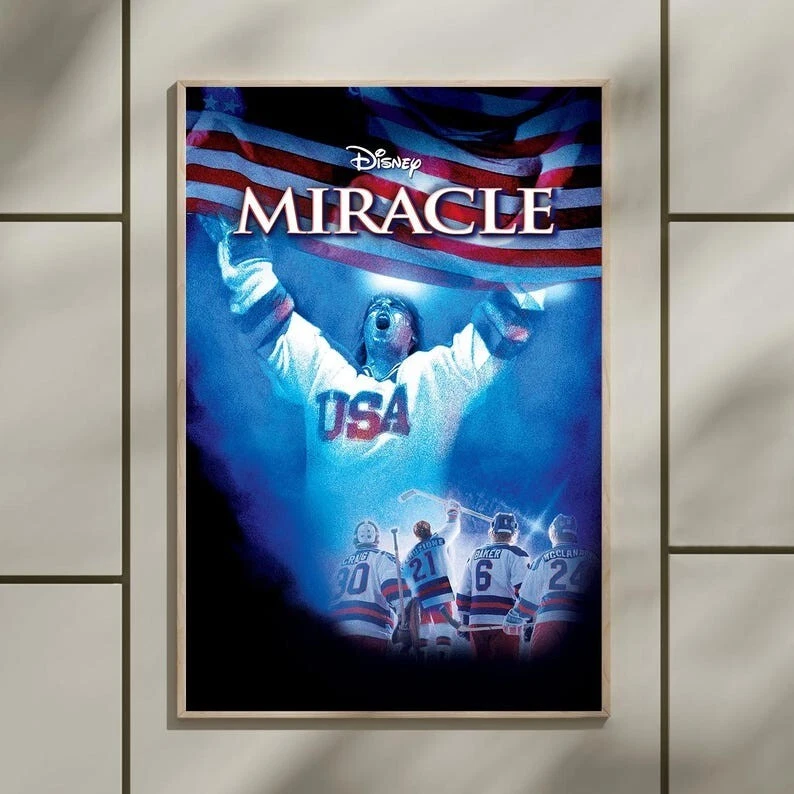 Miracle Movie Poster, Gift for Mother's Day Father's Day